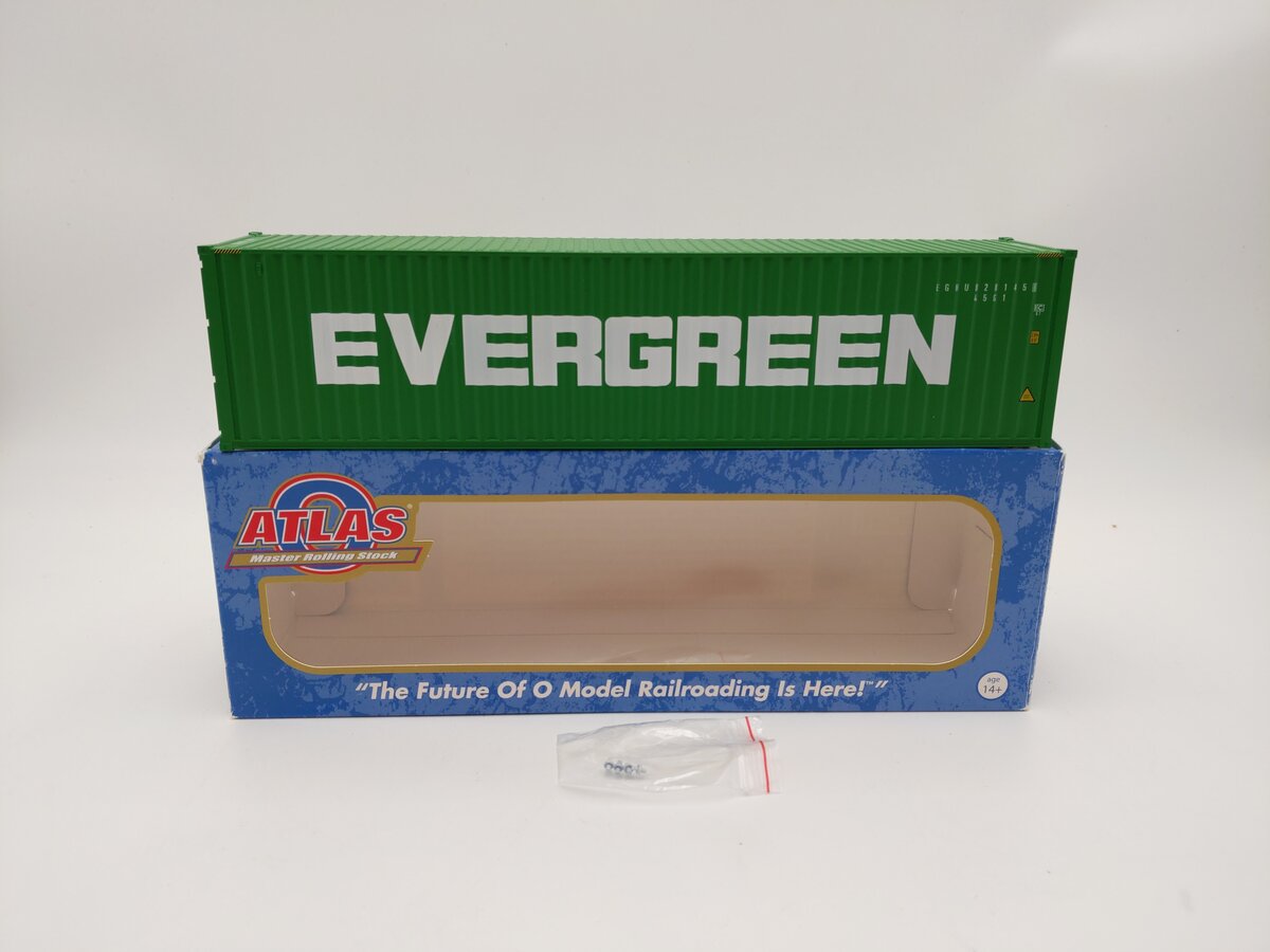 Atlas 3002583-3 O Scale Evergreen 40' Hi-Cube Container #8281458 LN/Box