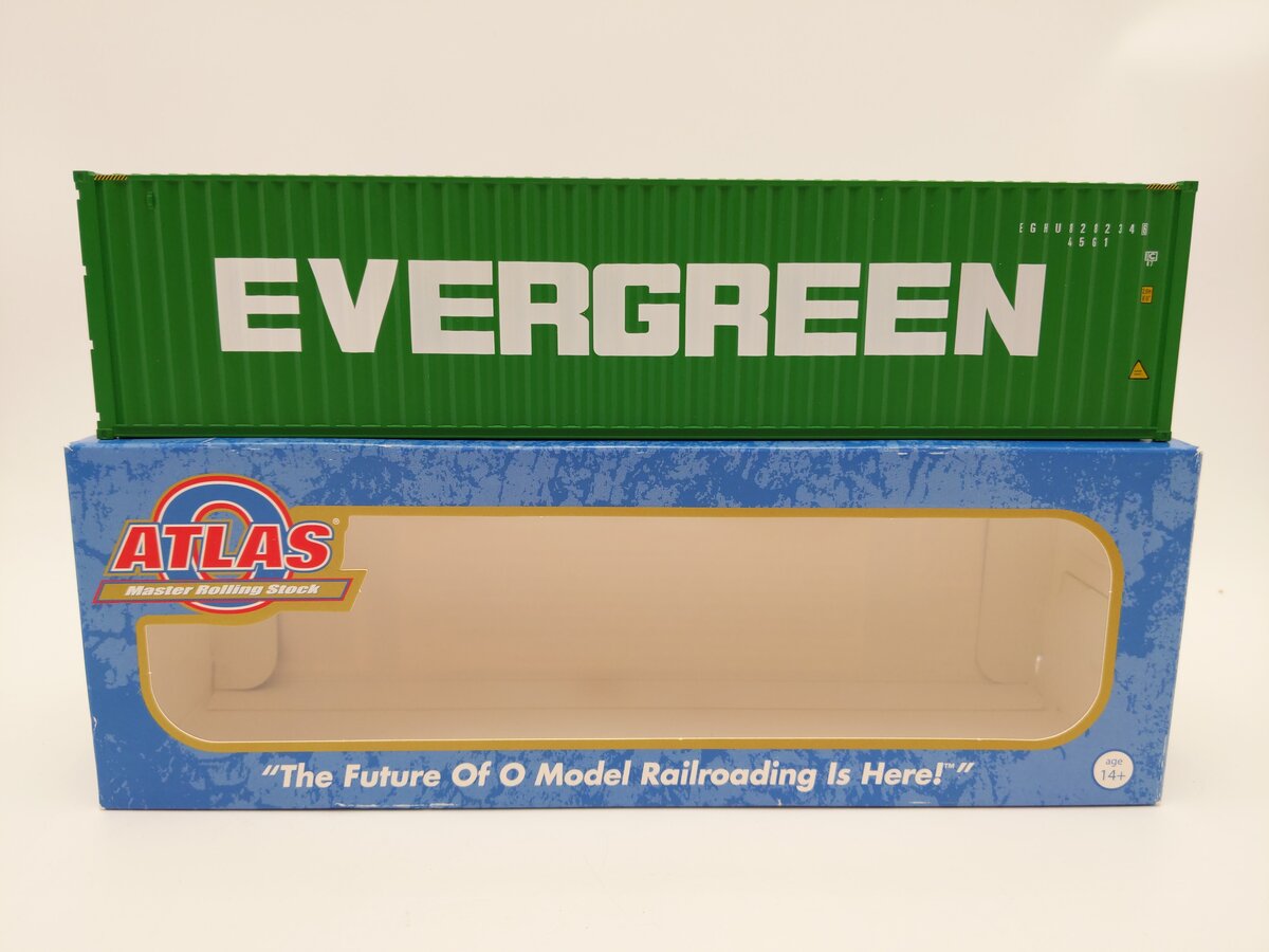Atlas 3002583-4 O Scale Evergreen 40' Hi-Cube Container #8282346 LN/Box