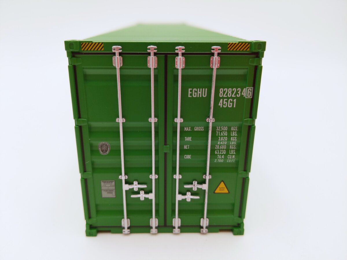Atlas 3002583-4 O Scale Evergreen 40' Hi-Cube Container #8282346 LN/Box