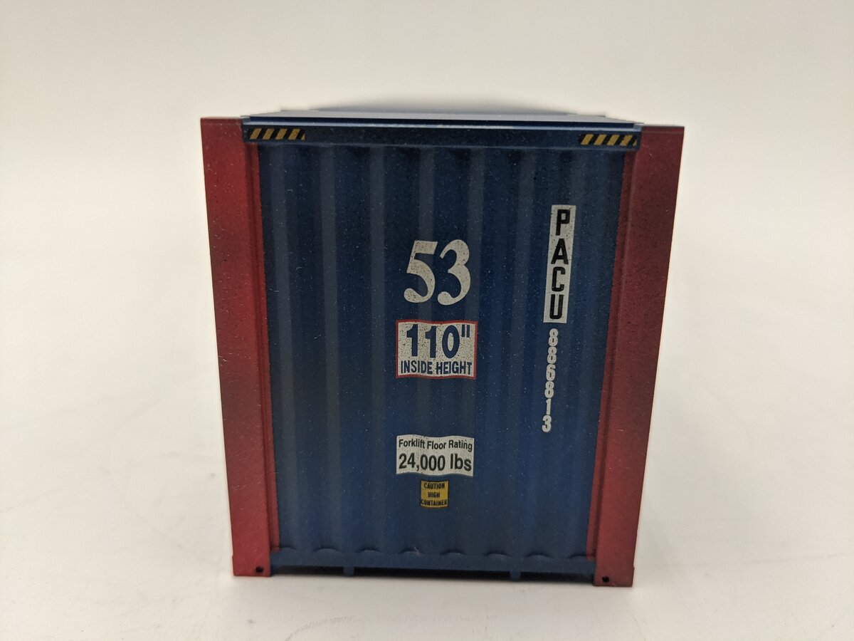 Atlas 3006327-6 O Master Line Pacer Stacktrain Jindo 53ft Container #886813 LN/Box