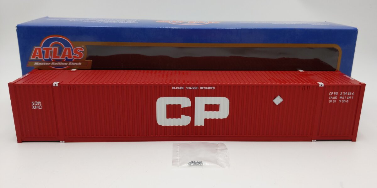 Atlas 3002099-4 O Scale Canadian Pacific CIMC 53' Container #234467 EX/Box