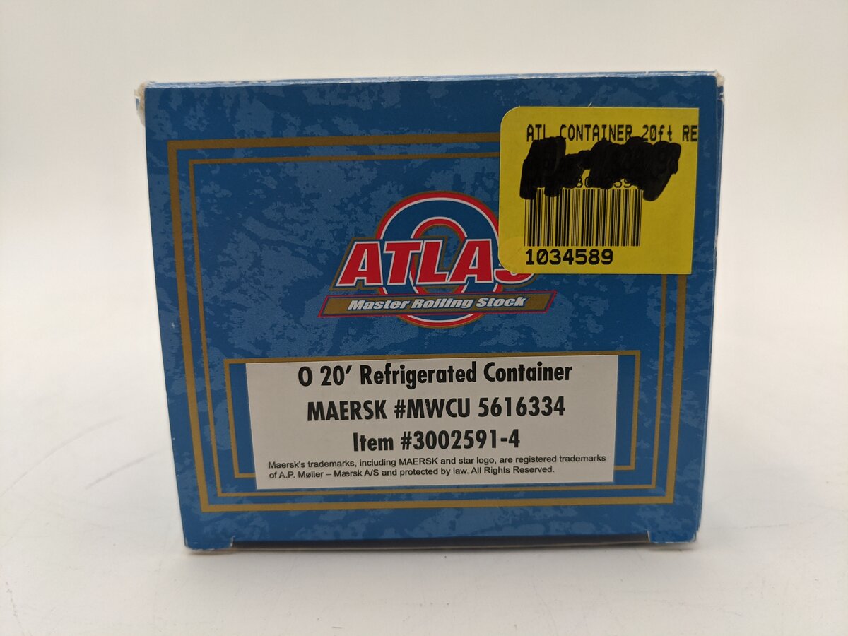 Atlas 3002591-4 O Maersk/Sealand Refrigerated Container #5616334 LN/Box