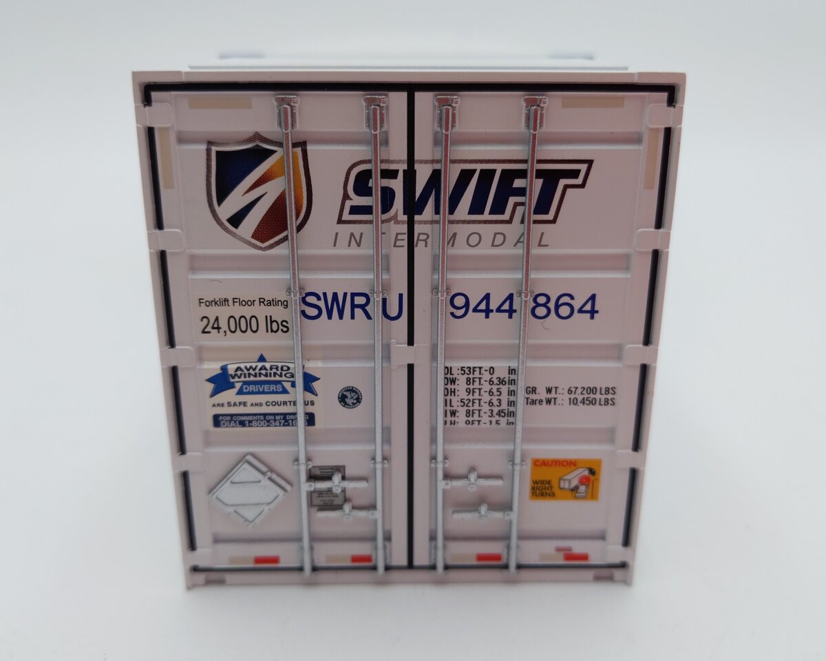 Atlas 3002090-8 O Gauge Swift Shield Jindo 53' Container #944864 EX/Box