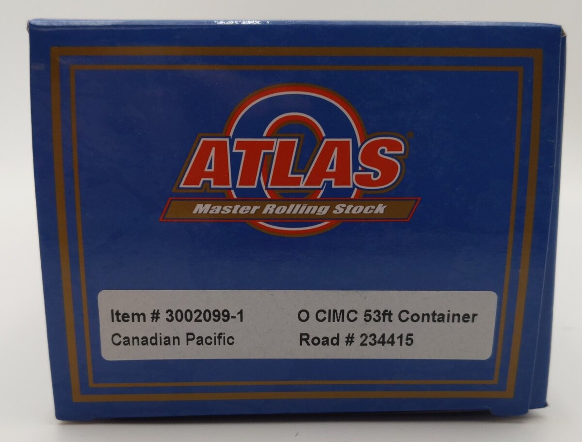 Atlas 3002099-1 Canadian Pacific 53 FT Container # 234415 EX/Box