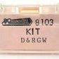 Roundhouse 8103 N Denver & Rio Grande Western Thrall Coal Gondola #56993 LN/Box