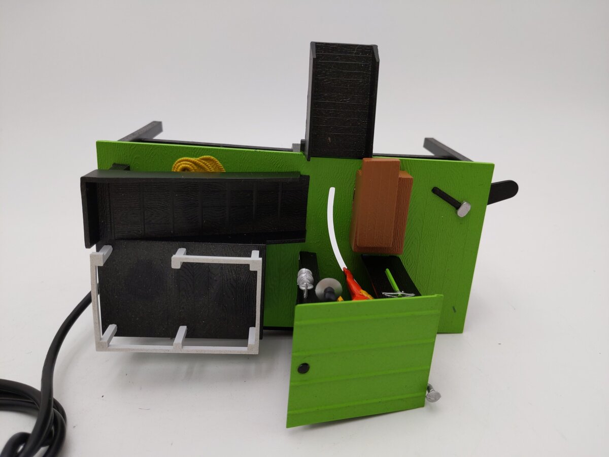 Lionel 2329230 O Assembled Area 51 Hazardous Materials Barrel Loader EX