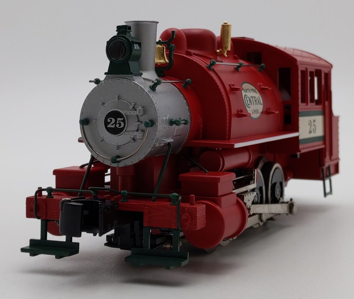 Lionel 6-28660 O Gauge North Pole 0-6-0 Dockside Switcher #25 EX/Box