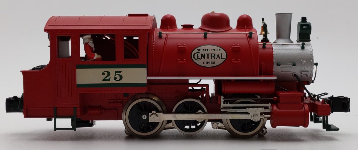 Lionel 6-28660 O Gauge North Pole 0-6-0 Dockside Switcher #25 EX/Box