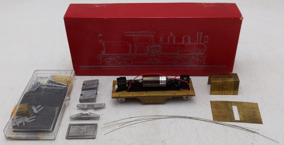 Keystone Locomotives HO-108 44 Ton Diesel GE Brass Diesel Locomotive Kit/Box