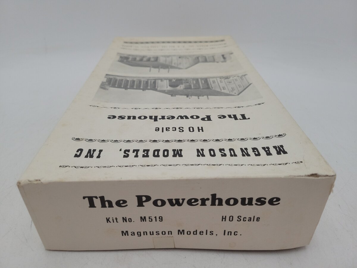 Magnuson Models M519 HO Scale The Powerhouse Resin Building Kit NIB
