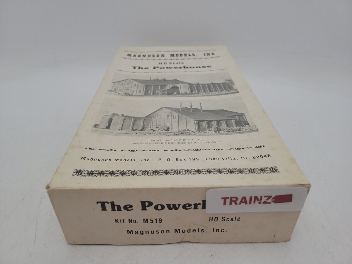 Magnuson Models M519 HO Scale The Powerhouse Resin Building Kit NIB