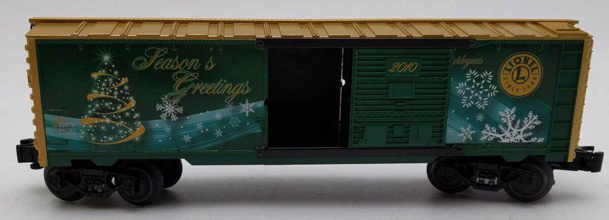 Lionel 6-29970 O Gauge 2010 Employee Christmas Boxcar MT/Box