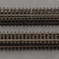 Flex-Track HO Scale Track Code 70 Assorted Straight Track Sections [10] VG