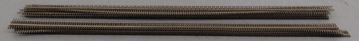 Flex-Track HO Scale Track Code 70 Assorted Straight Track Sections [15] VG