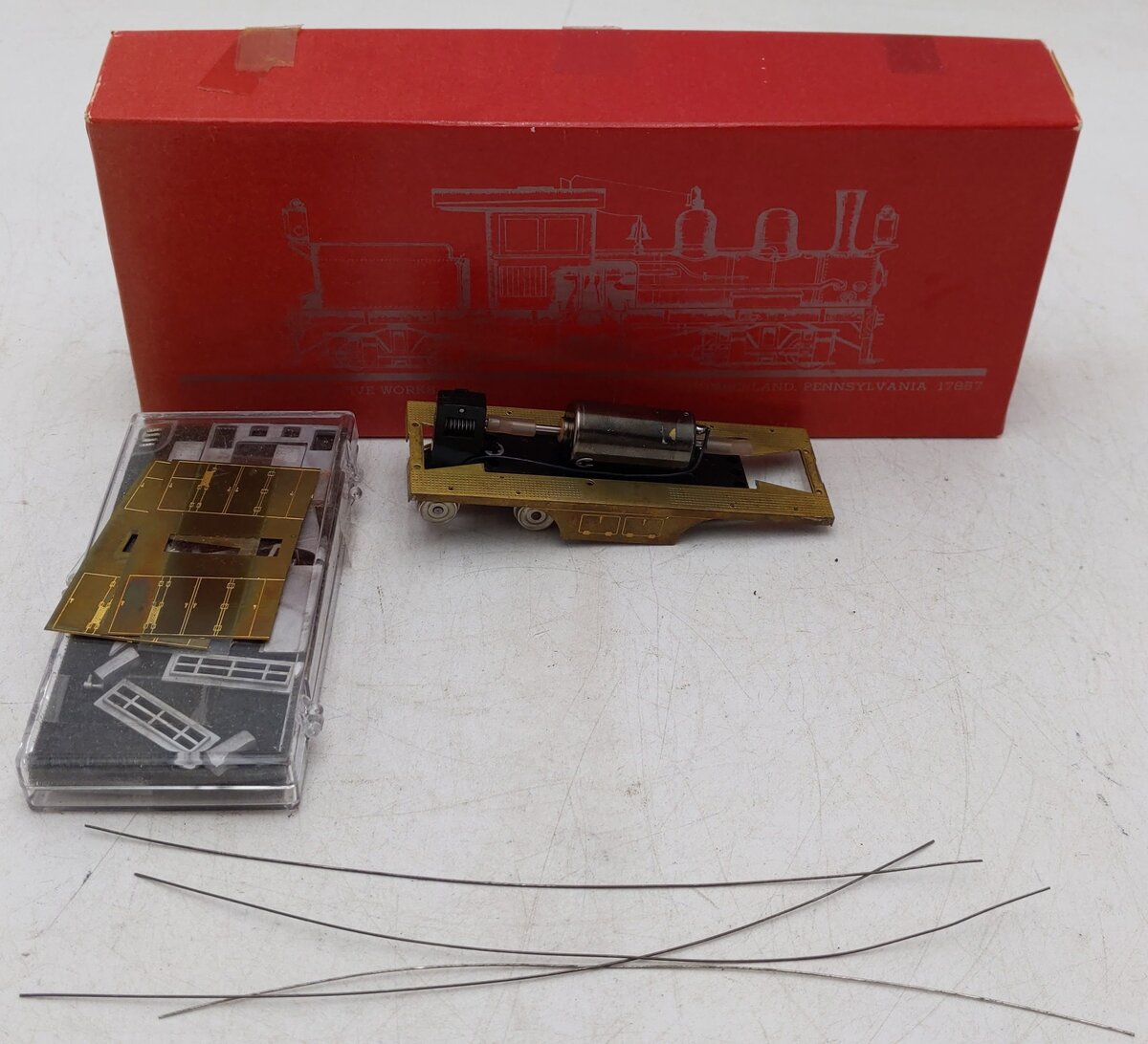Keystone Locomotives HO-108 44 Ton Diesel GE Brass Diesel Locomotive/Box