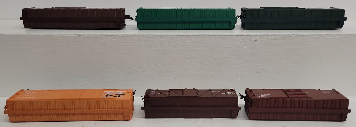 Roundhouse HO Assorted Freight Cars #47130,21068,40513,27294,44538,714013 [6] VG