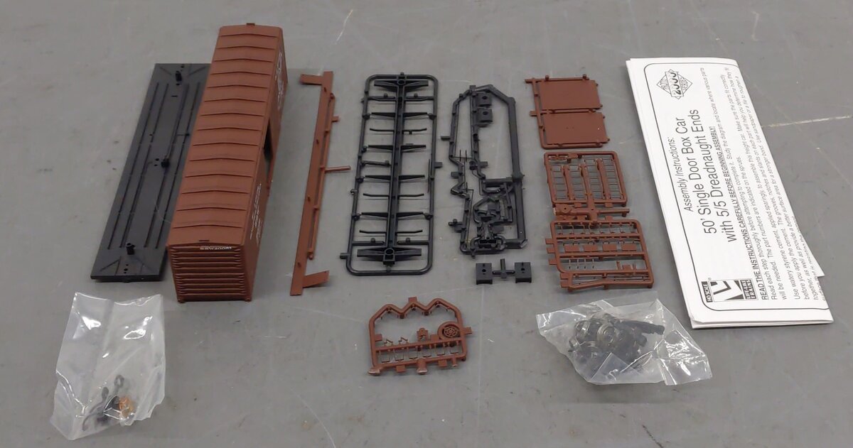 Proto 2000 21795 HO Scale SLSW 50' Single Door Box Car Kit EX/Box