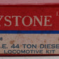 Keystone Locomotives HO-108 44 Ton Diesel GE Brass Diesel Locomotive/Box