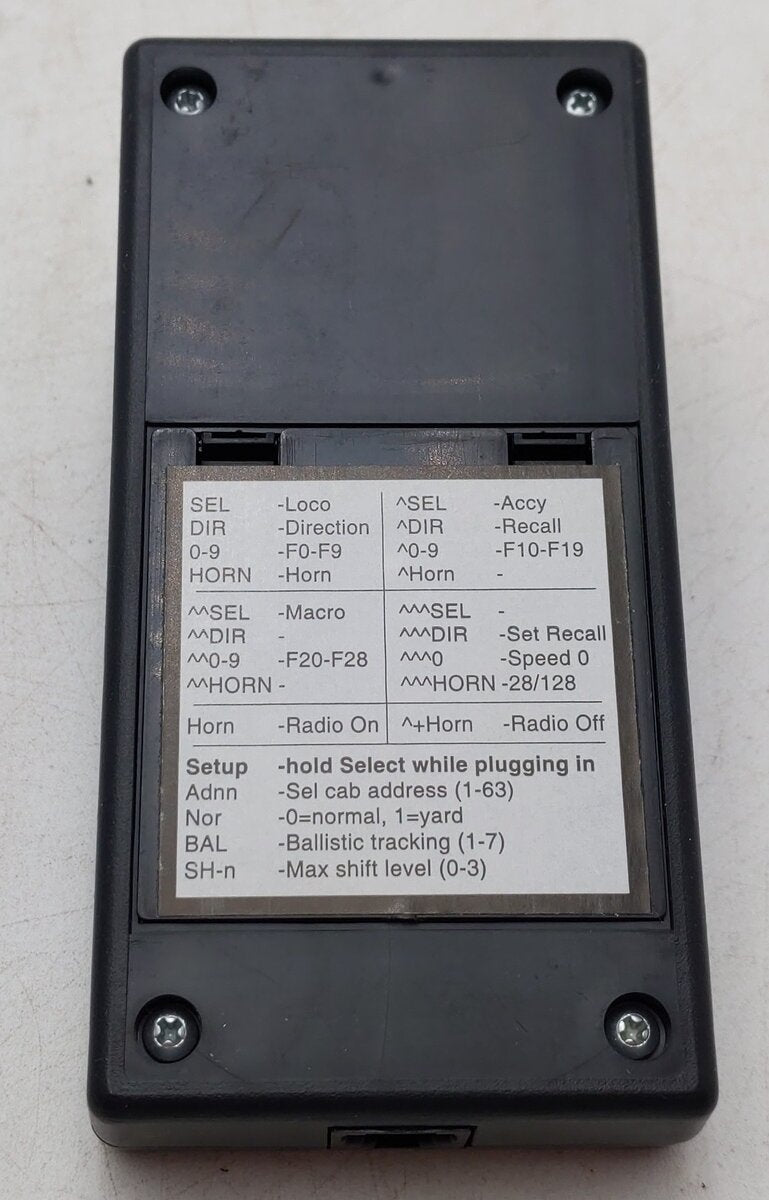 NCE Corporation Cab06 Engineer Throttle with LED Display EX/Box