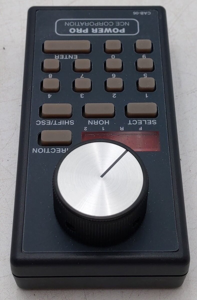 NCE Corporation Cab06 Engineer Throttle with LED Display EX/Box