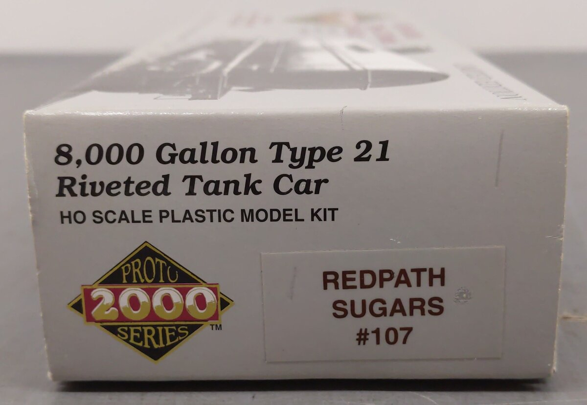 Proto 2000 HO Scale 8000 Gallon Type Riveted 21 Tank Car #107 Kit EX/Box