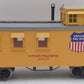 Delton 4275U G Scale Union Pacific Long Caboose w/ Metal Wheels EX