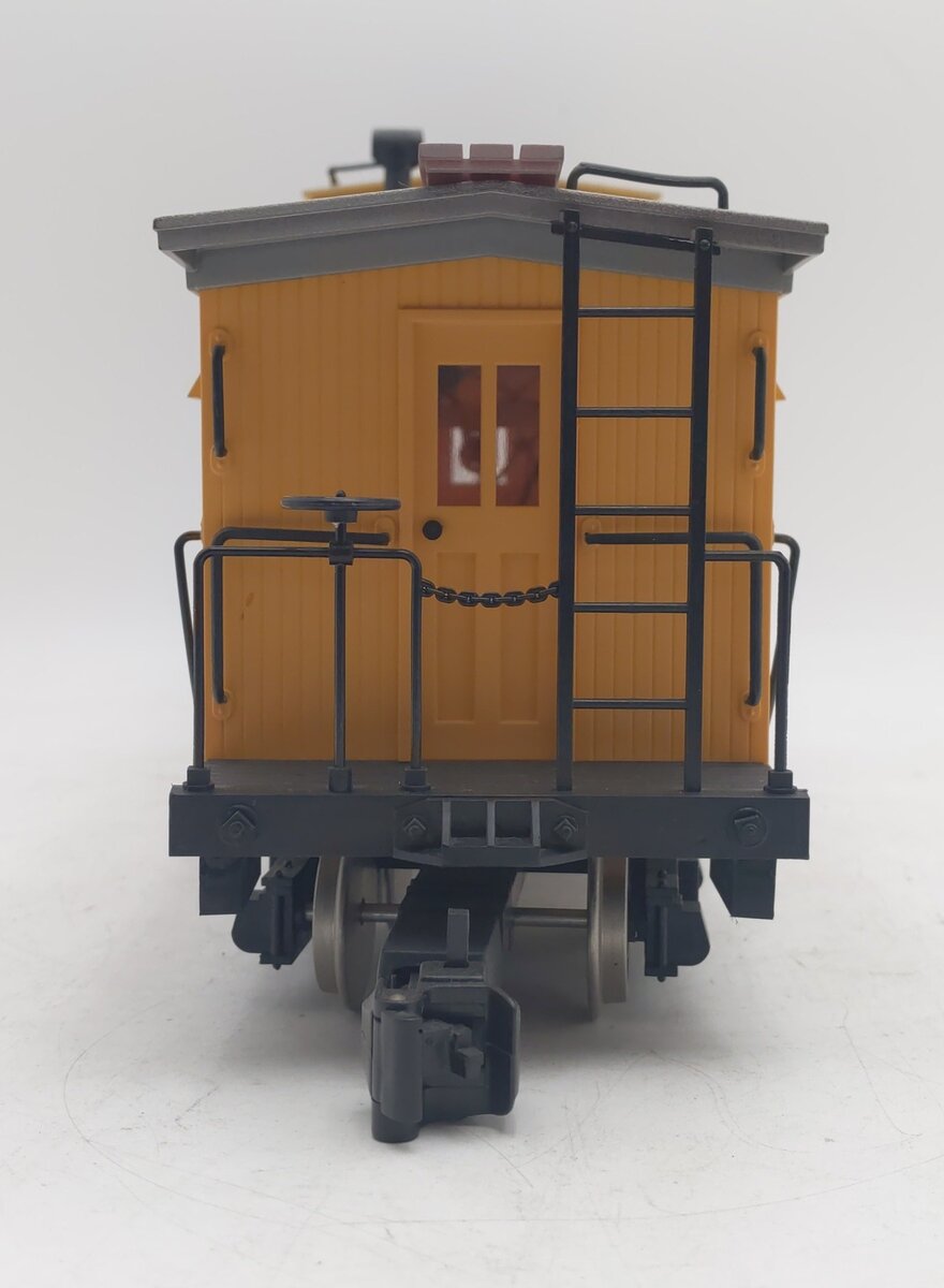 Delton 4275U G Scale Union Pacific Long Caboose w/ Metal Wheels EX