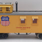 Delton 4275U G Scale Union Pacific Long Caboose w/ Metal Wheels EX