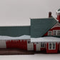 Lionel O Gauge Custom Christmas Train Station Platform EX