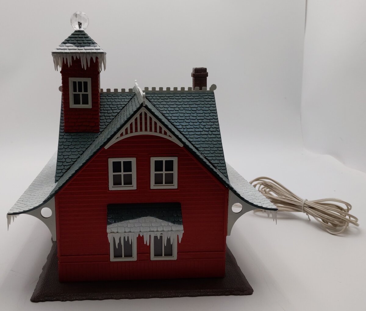 Lionel O Gauge Custom Christmas Train Station Platform EX