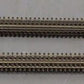 Shinohara Track N Scale Code 70 Assorted Straight Track Sections [10] VG
