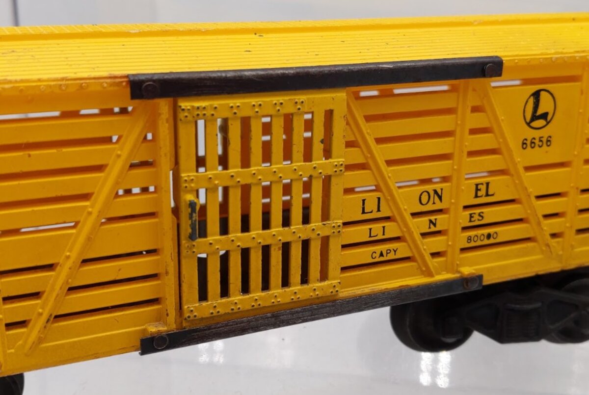 Lionel 6457, 6460, 6465, 6520, & 6656 Postwar O Gauge Freight Cars [5] VG