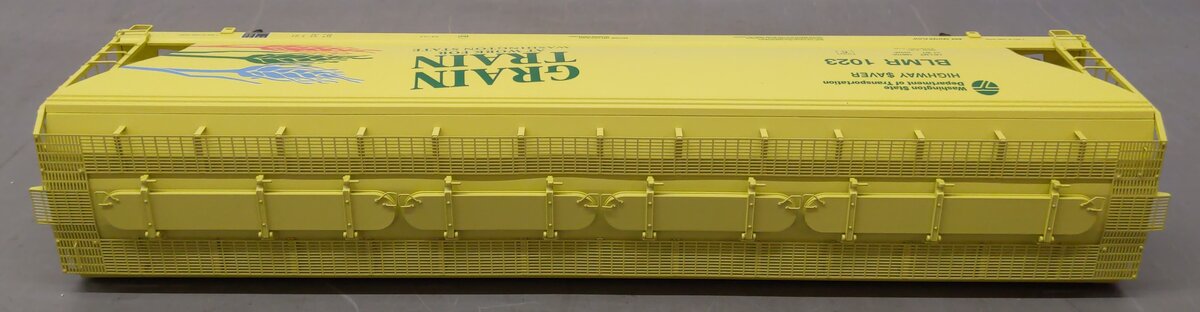 USA Trains R14136 G Scale Grain Train 4-Bay Center Flow Hopper #1023 LN/Box