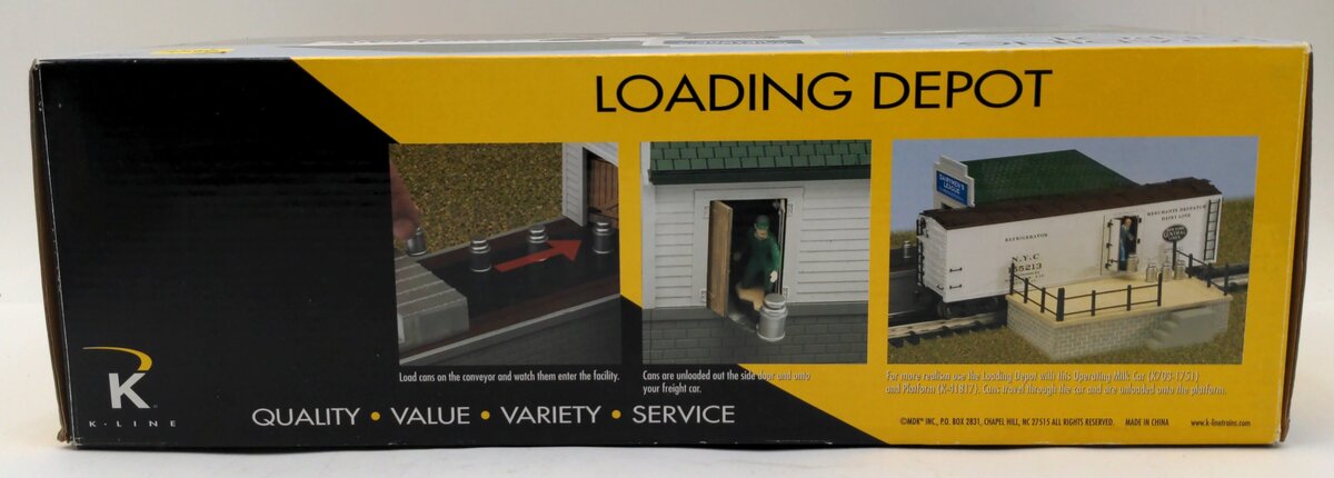 K-Line K-42407 O Scale Operating Milk Loading Depot VG/Box