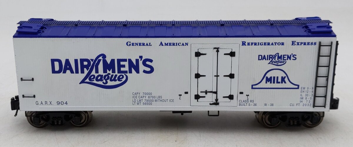K-Line 6-22149 O Dairymen's League Operating Milk Car w/Platform LN/Bo ...