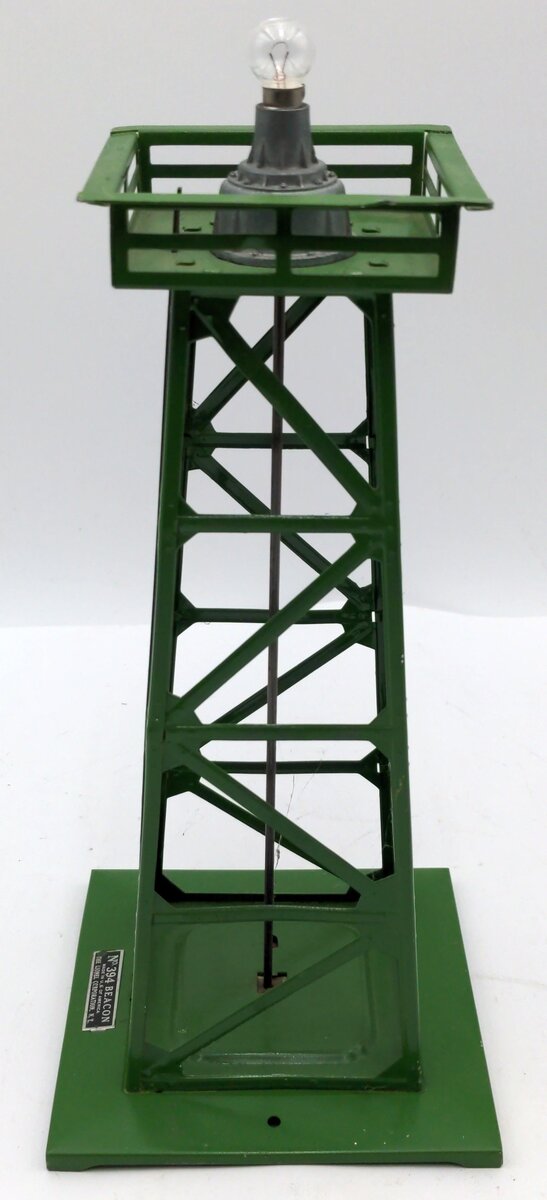 Lionel 6-12831 Vintage O Rotary Beacon - Dark Green Version EX/Box