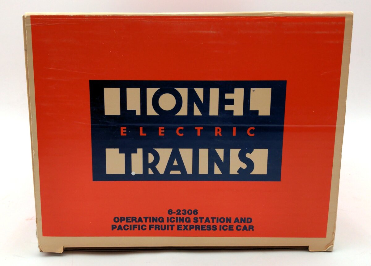 Lionel 6-2306 O Gauge Operating Icing Station w/ PFE Ice Car #6700 LN/Box