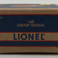 Lionel 6-12883 O and 027 Scale # 148 Operating Dwarf Signal LN/Box