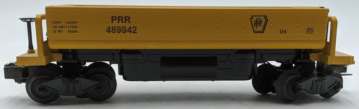 Lionel 6-29841 O Gauge Pennsylvania Railroad Dump Car LN/Box
