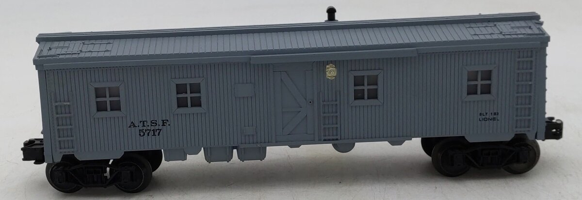 Lionel 6-5717 O Gauge Santa Fe Illuminated Bunk Car #5717 EX/Box