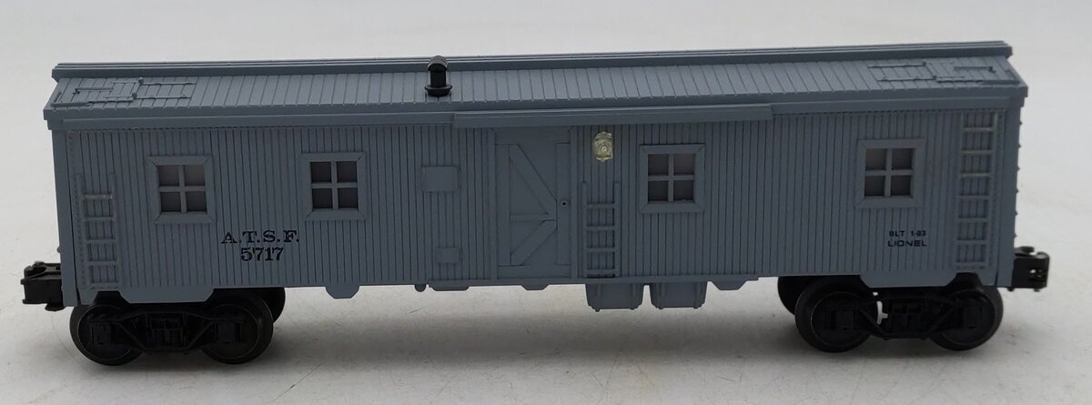 Lionel 6-5717 O Gauge Santa Fe Illuminated Bunk Car #5717 EX/Box