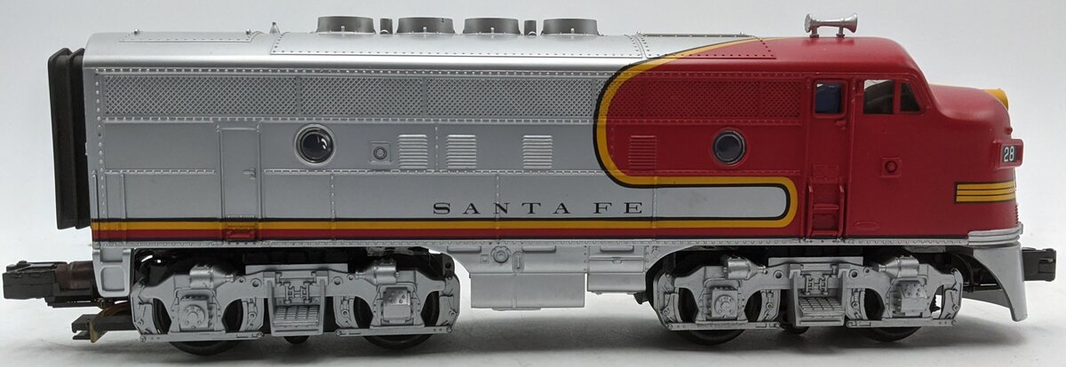 MTH 30-2395-3 O Gauge Santa Fe F-3 A Unit Non-Powered Diesel Engine LN/Box