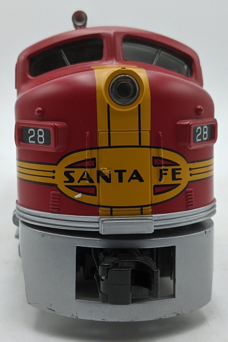 MTH 30-2395-3 O Gauge Santa Fe F-3 A Unit Non-Powered Diesel Engine LN/Box