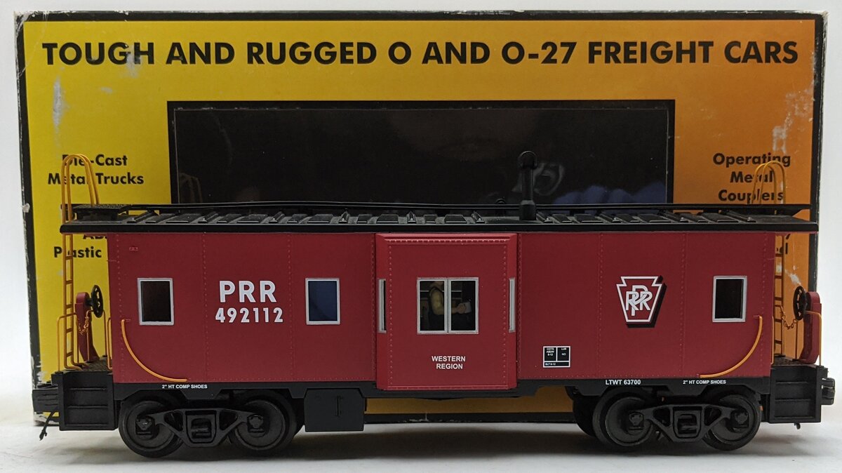 MTH 30-77207 O Pennsylvania Bay Window Caboose #492112 NIB