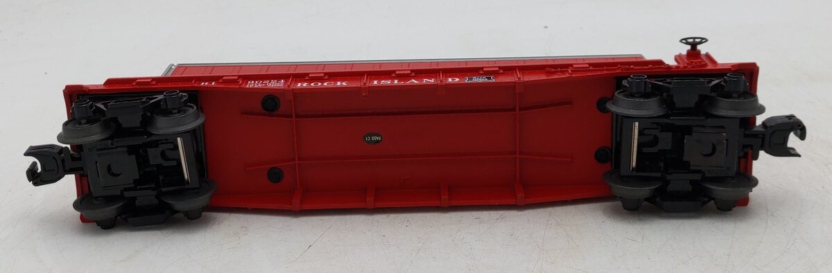 MTH 30-76547 O Rock Island Flatcar w/Trailer #90224 LN/Box