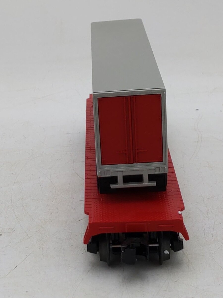 MTH 30-76547 O Rock Island Flatcar w/Trailer #90224 LN/Box