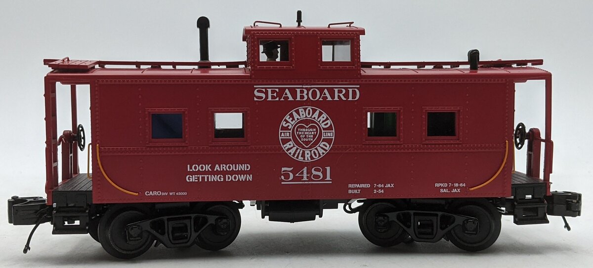 MTH 20-91345 O Gauge Seaboard Steel Caboose #5482 LN/Box
