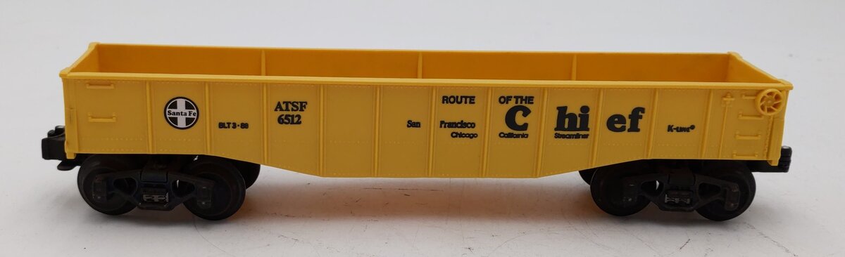 K-Line K6512 ATSF Gondola w/Crate Load LN/Box