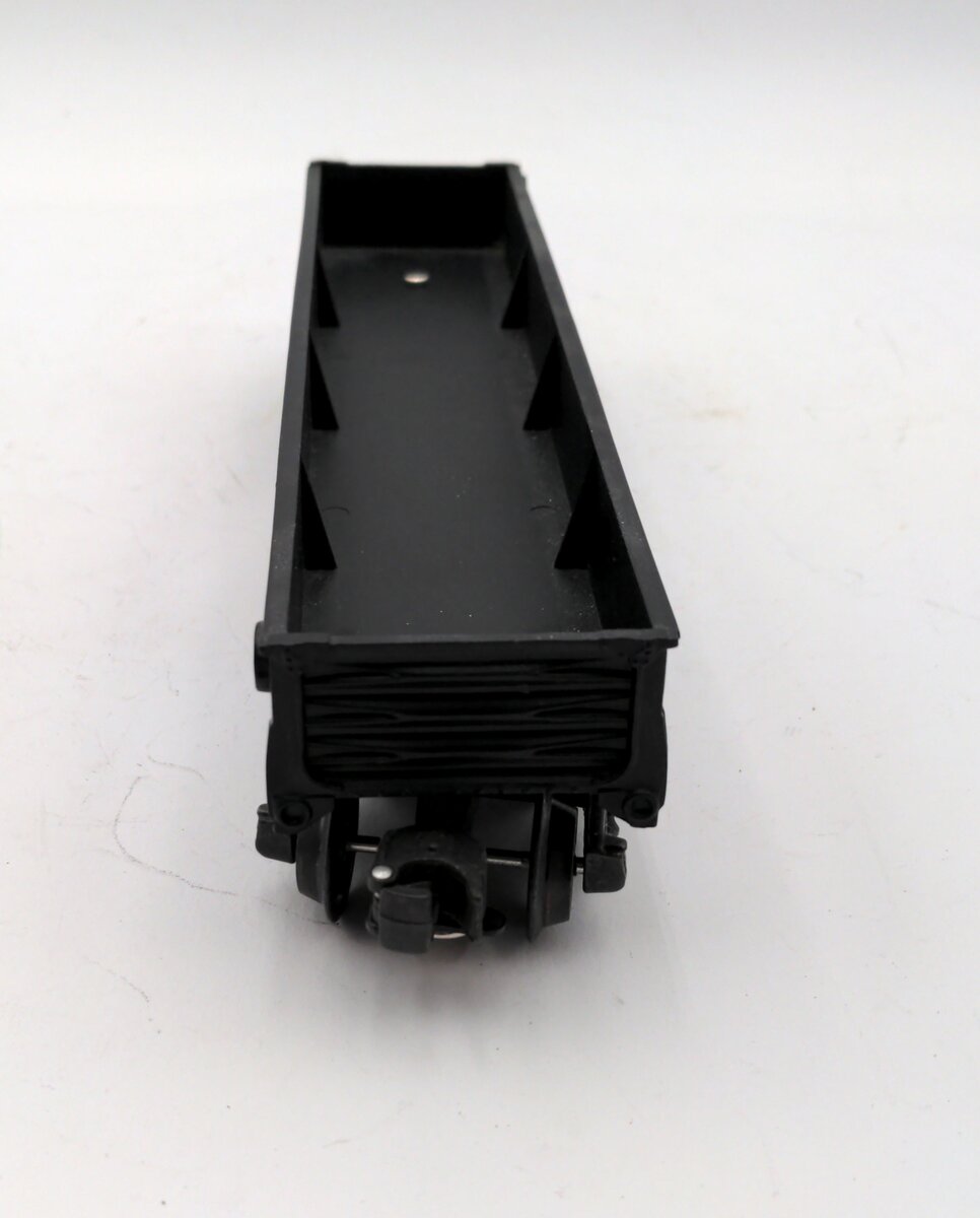 K-Line K6538 O Gauge Rock Island Black Gondola with Blue Cannisters EX