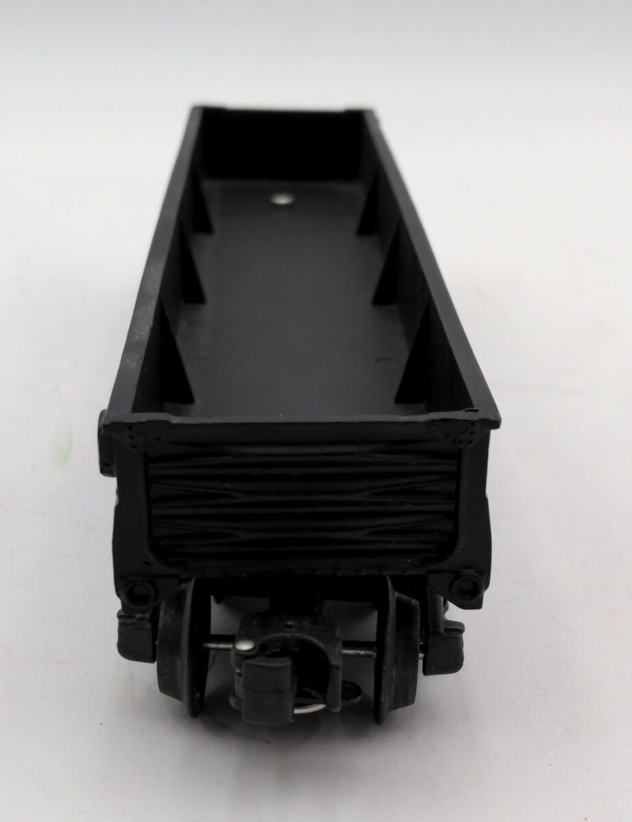 K-Line K6538 O Gauge Rock Island Black Gondola with Blue Cannisters EX